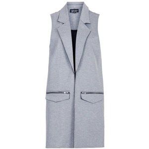 New - Topshop Ponte Utility Vest